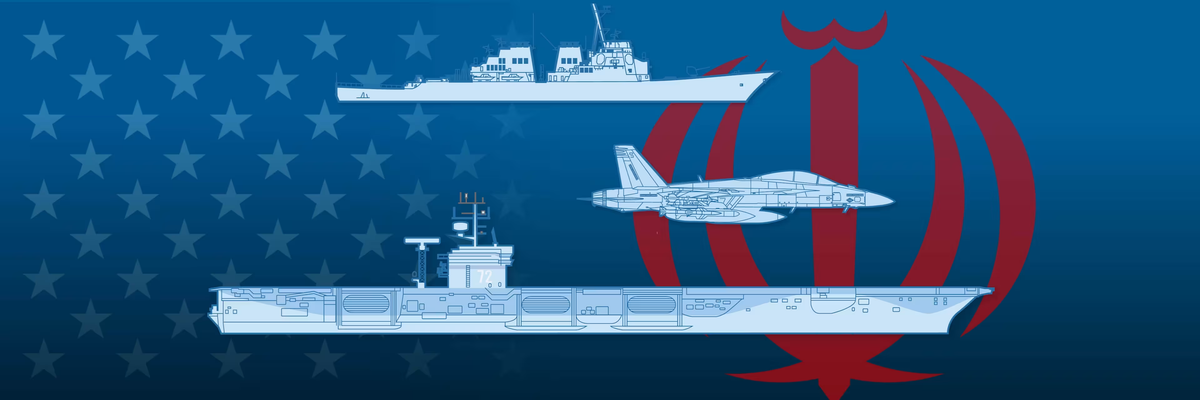 特朗普的舰队：针对伊朗而集结的强大美国军事力量