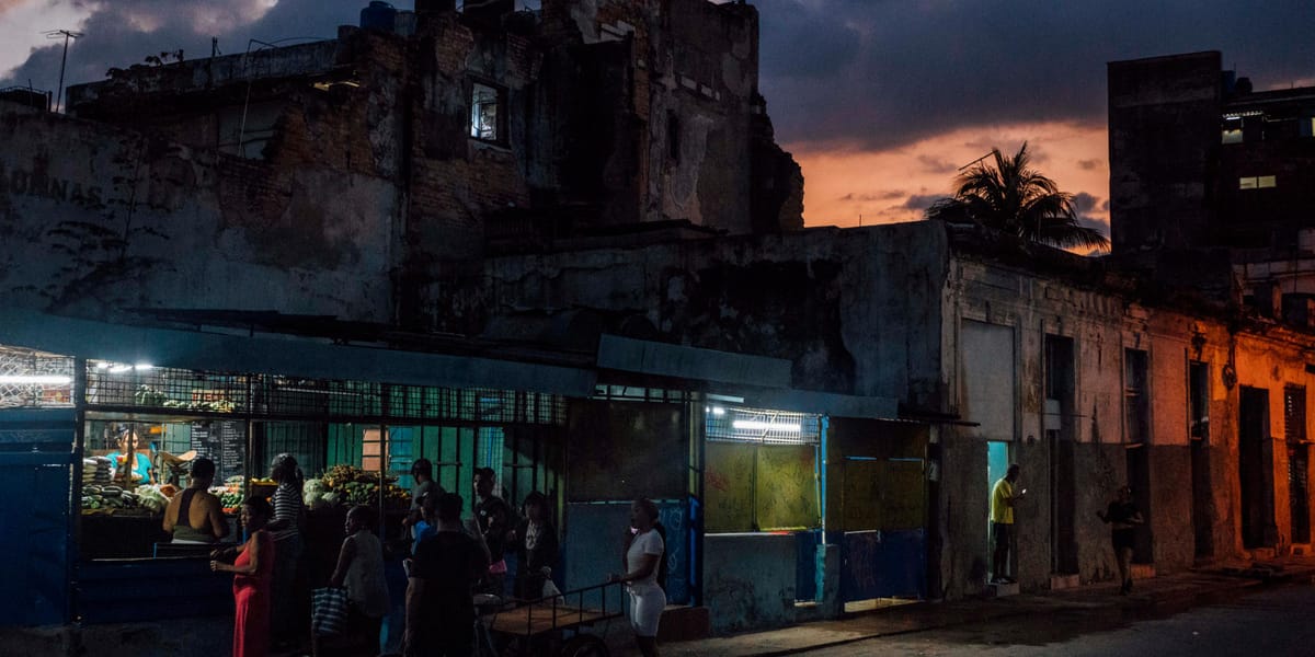 哈瓦那，一座在物资匮乏与美国威胁下挣扎的鬼城