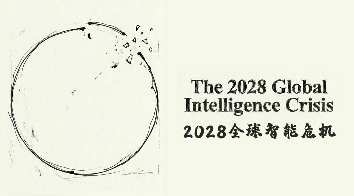 2028年全球智能危机：一次穿越自未来的金融史思想实验