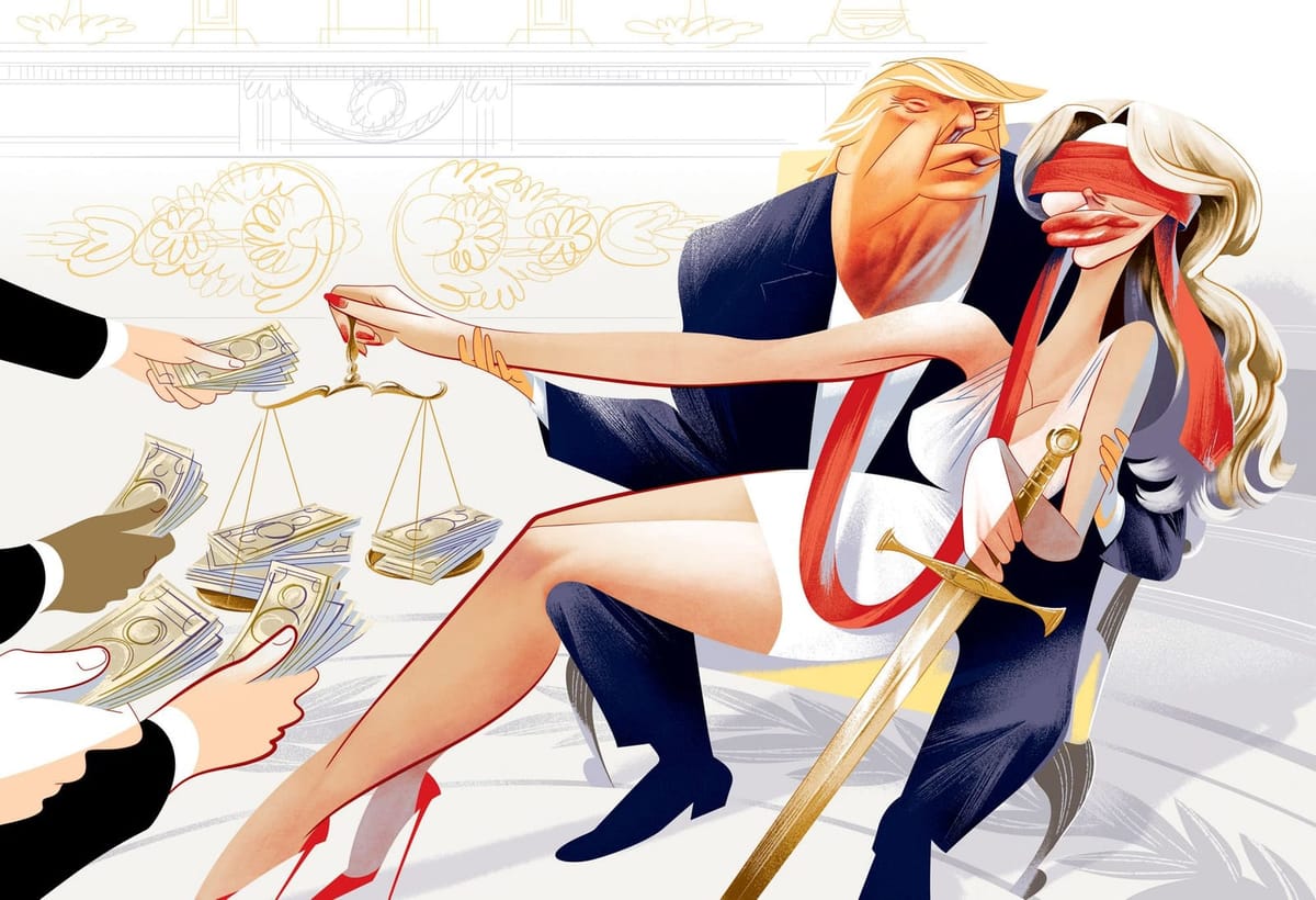 网开一面：特朗普在白宫西翼里的疯狂赦免生意