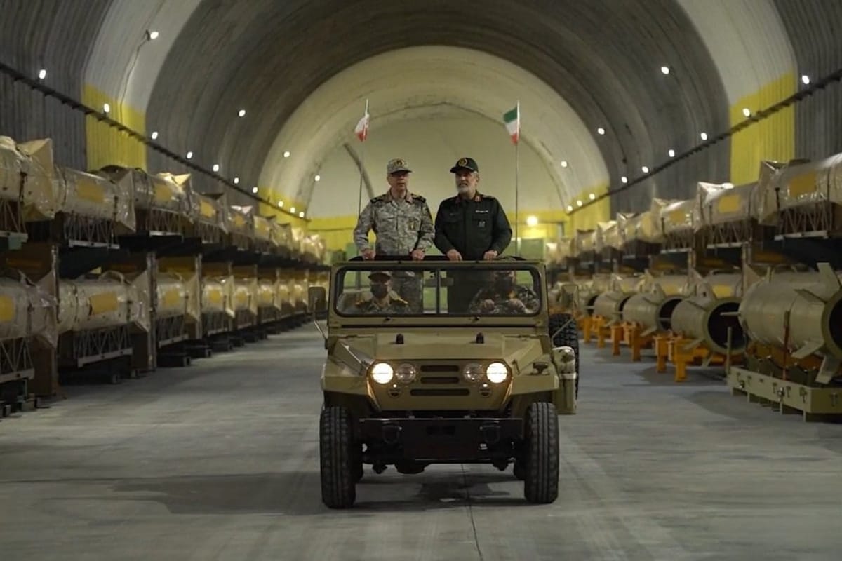 伊朗地下“导弹城”沦为战略软肋