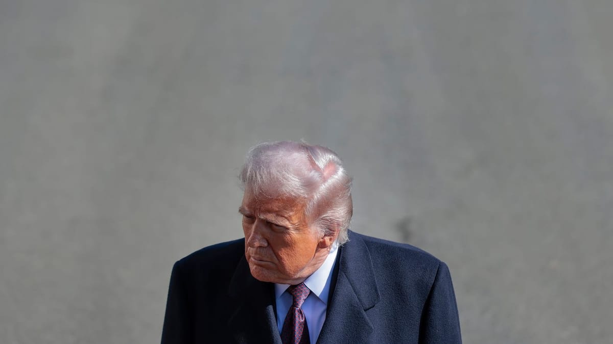 特朗普说：他们想谈，我也同意谈，事情本不至于到此地步。