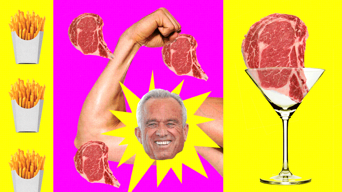 我听从小罗伯特·肯尼迪的建议，连续一周只吃高蛋白食物