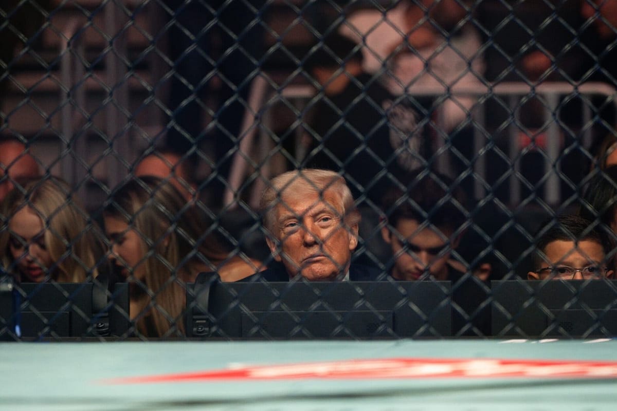 耶稣模因、威胁与伊朗战争：压力之下的特朗普肖像