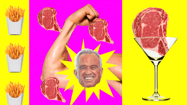 我听从小罗伯特·肯尼迪的建议，连续一周只吃高蛋白食物